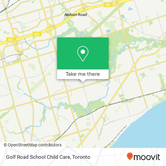 Golf Road School Child Care map