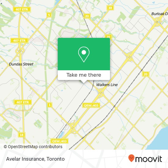 Avelar Insurance map