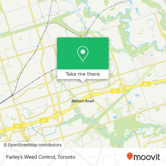 Farley's Weed Control map