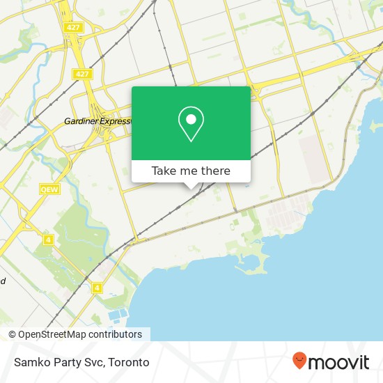 Samko Party Svc map