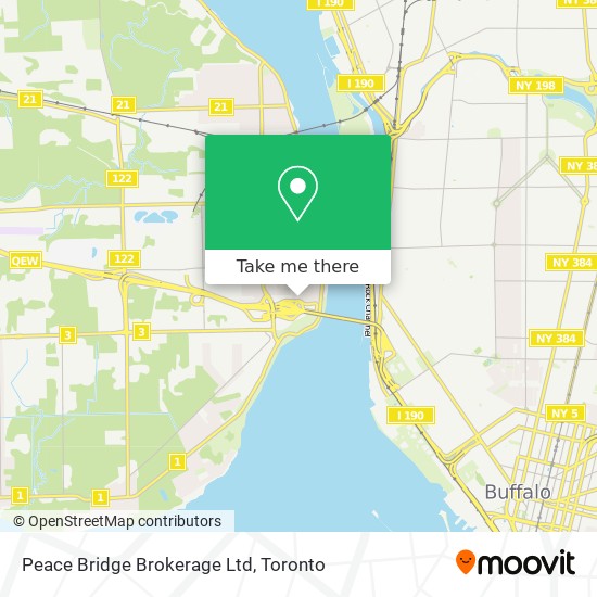Peace Bridge Brokerage Ltd map