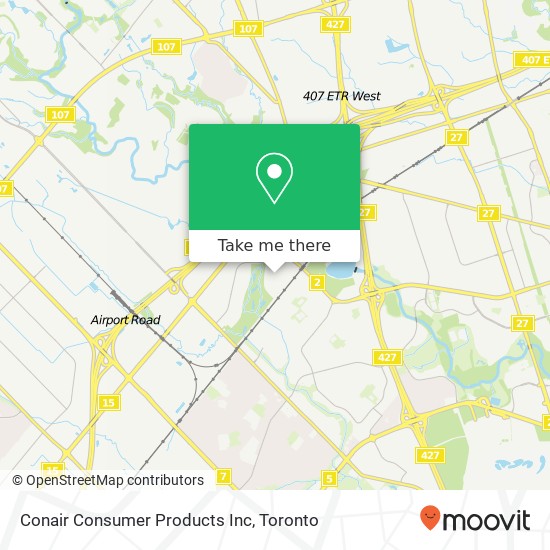 Conair Consumer Products Inc map