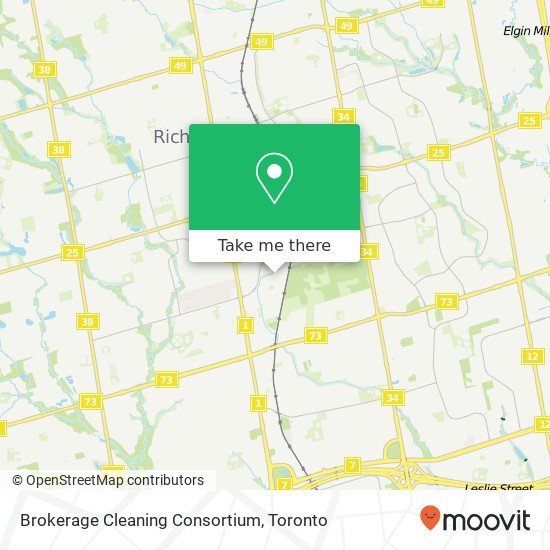 Brokerage Cleaning Consortium map