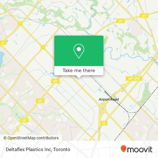 Deltaflex Plastics Inc map