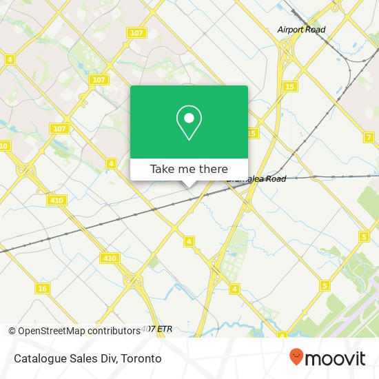 Catalogue Sales Div map