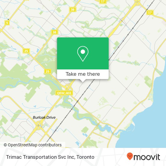 Trimac Transportation Svc Inc map