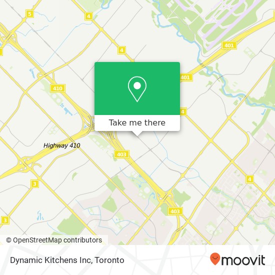 Dynamic Kitchens Inc map