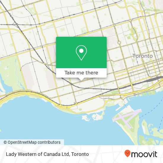 Lady Western of Canada Ltd map