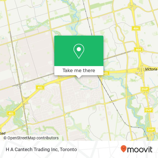 H A Cantech Trading Inc map