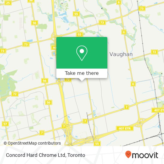 Concord Hard Chrome Ltd map
