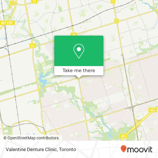 Valentine Denture Clinic map