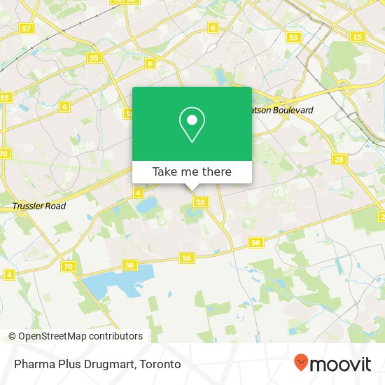 Pharma Plus Drugmart map