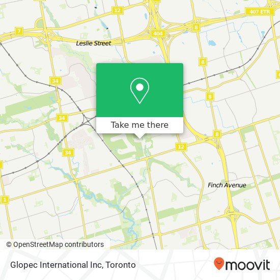 Glopec International Inc map