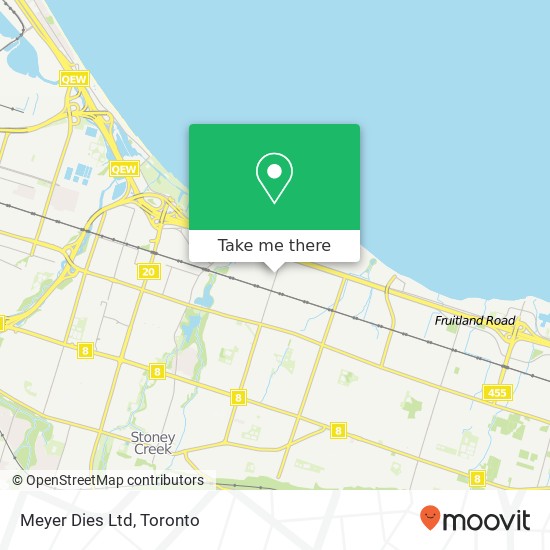 Meyer Dies Ltd map