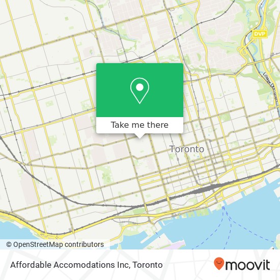 Affordable Accomodations Inc map