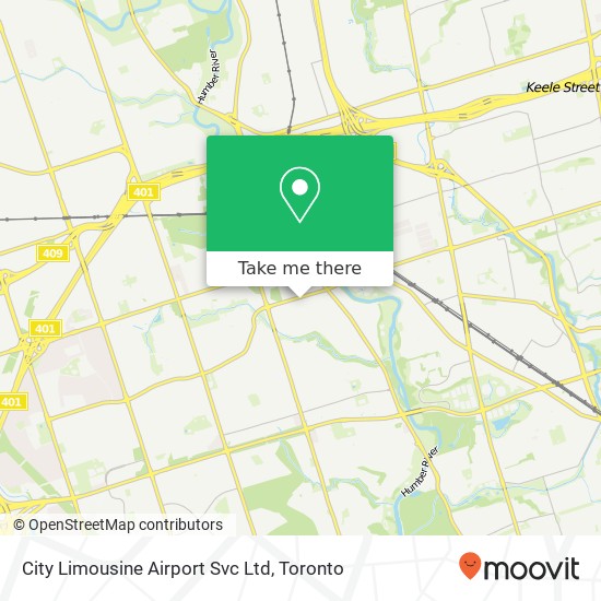 City Limousine Airport Svc Ltd map