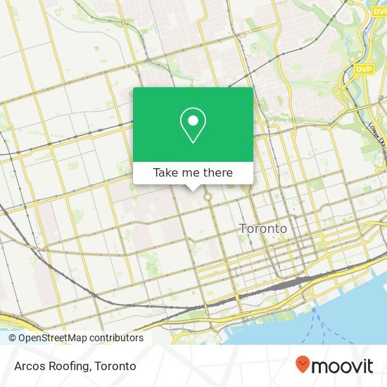 Arcos Roofing map