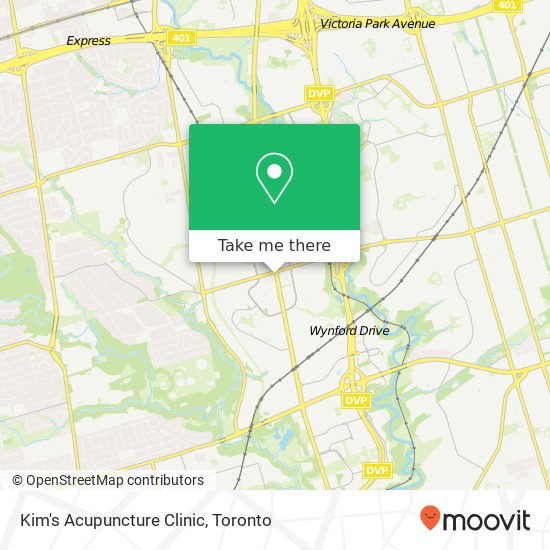 Kim's Acupuncture Clinic map