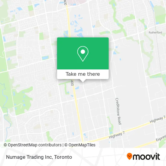 Numage Trading Inc map