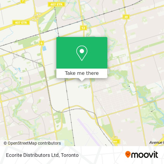 Ecorite Distributors Ltd map