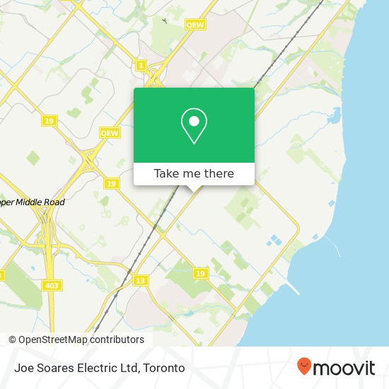 Joe Soares Electric Ltd map