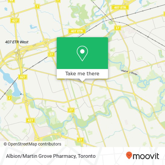 Albion/Martin Grove Pharmacy plan