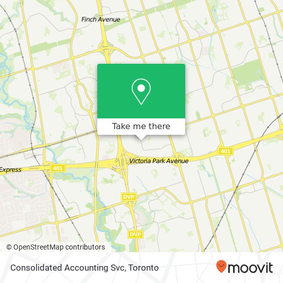 Consolidated Accounting Svc map