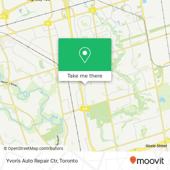 Yvon's Auto Repair Ctr map