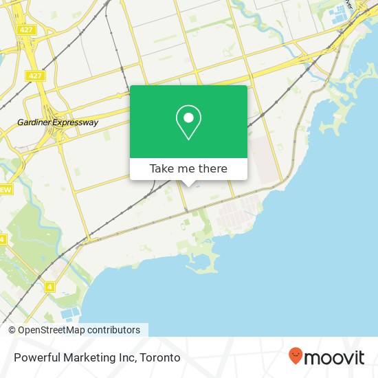Powerful Marketing Inc map