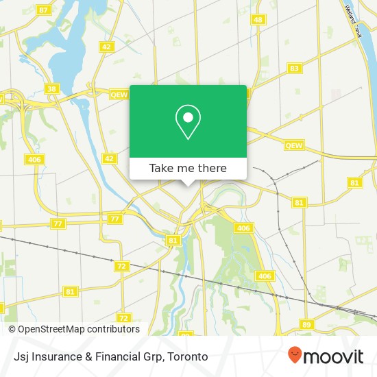 Jsj Insurance & Financial Grp map