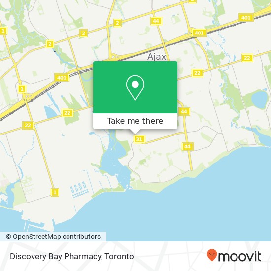 Discovery Bay Pharmacy map