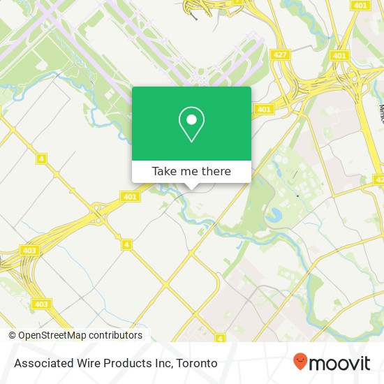 Associated Wire Products Inc map