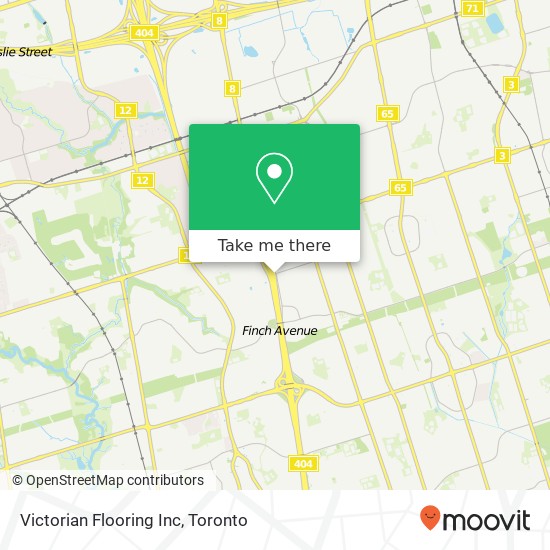 Victorian Flooring Inc map
