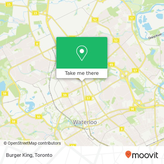 Burger King map