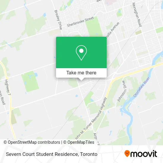 Severn Court Student Residence plan