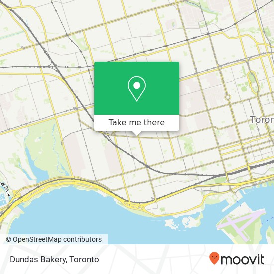 Dundas Bakery map