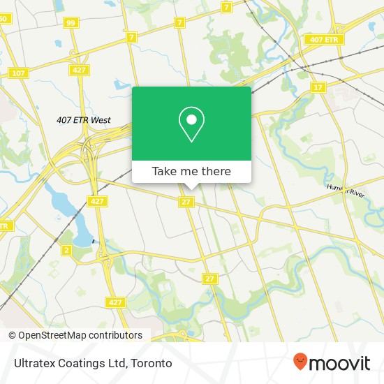 Ultratex Coatings Ltd map