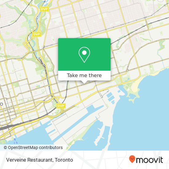 Verveine Restaurant map