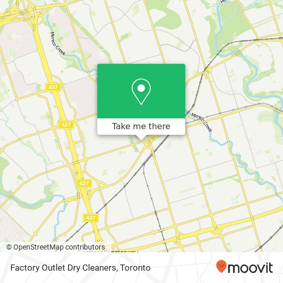 Factory Outlet Dry Cleaners map