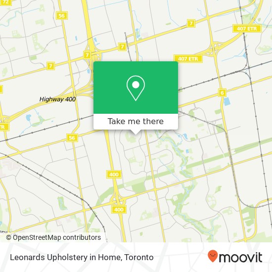 Leonards Upholstery in Home map
