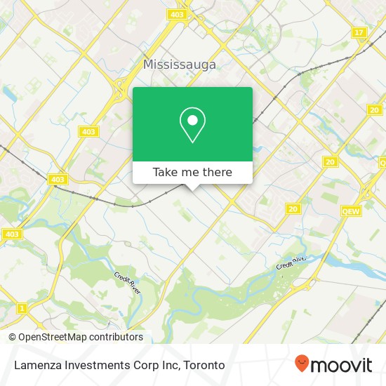 Lamenza Investments Corp Inc map