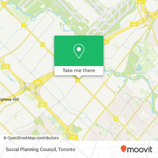 Social Planning Council map