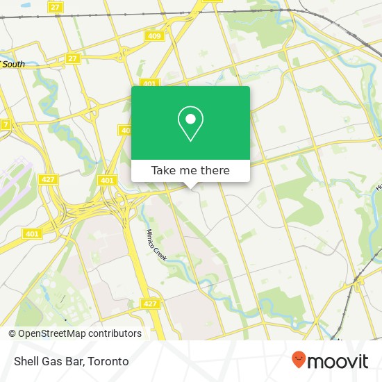 Shell Gas Bar map