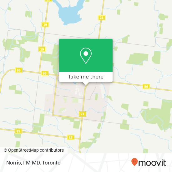 Norris, I M MD map