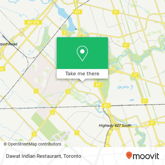 Dawat Indian Restaurant map