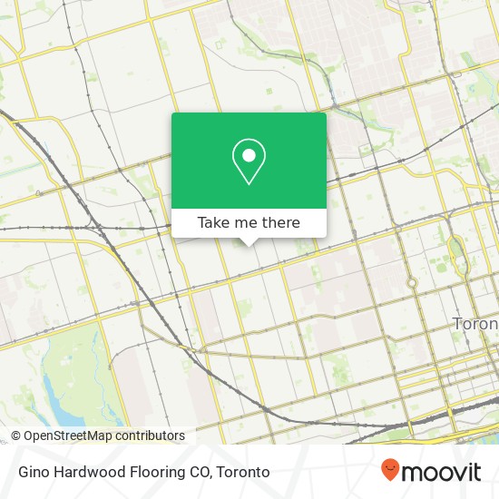 Gino Hardwood Flooring CO map