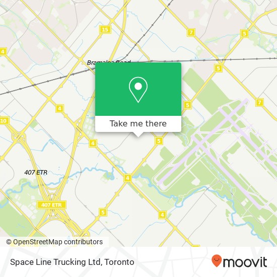 Space Line Trucking Ltd map