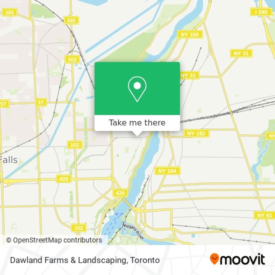 Dawland Farms & Landscaping map