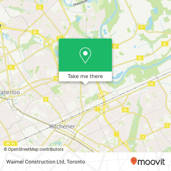 Waimel Construction Ltd map