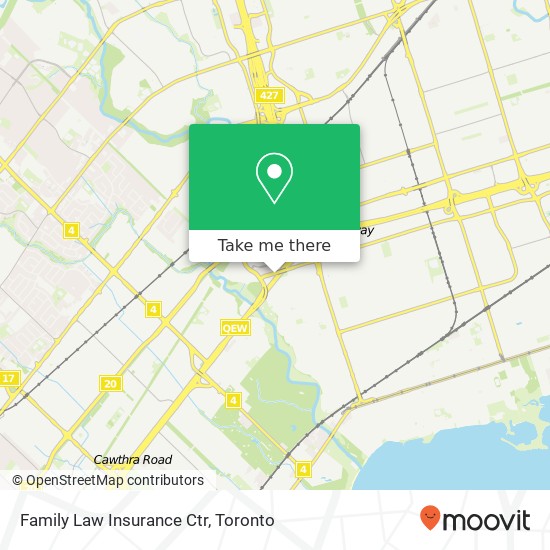 Family Law Insurance Ctr map